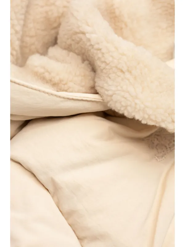 Burberry Kids fleece-lining Ski Suit Neutrals FARFETCH GR