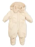 Burberry Kids fleece-lining ski suit - Neutrals