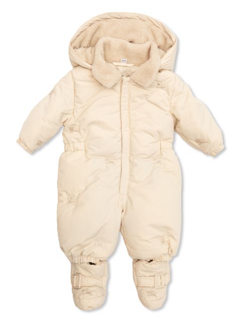 Burberry Kids fleece-lining ski suit