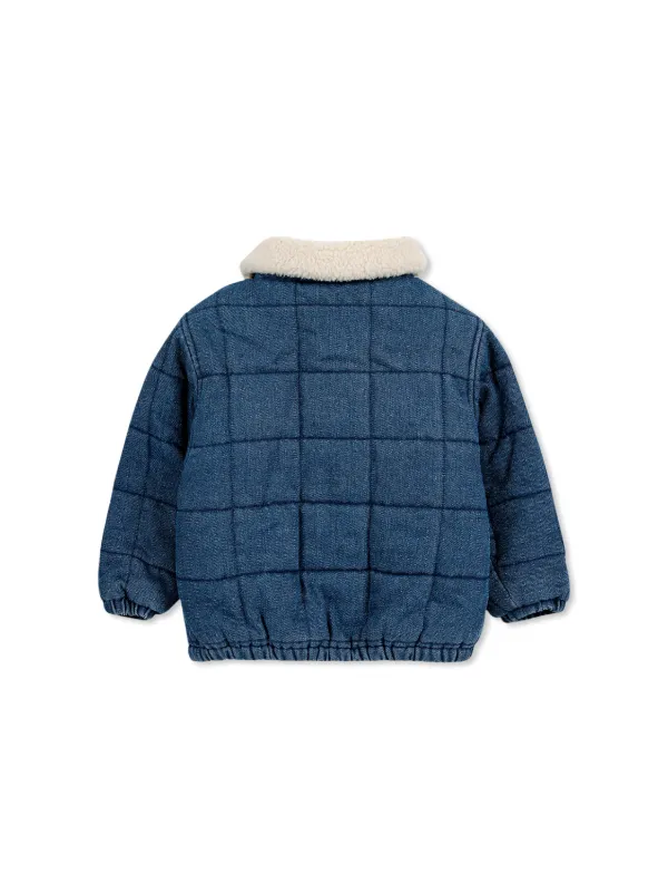 Bobo Choses キルティング デニムジャケット | ブルー | FARFETCH JP