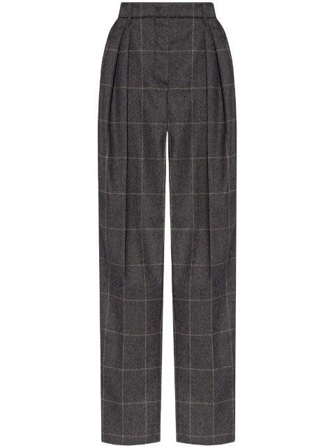 Emporio Armani check-pattern trousers Women