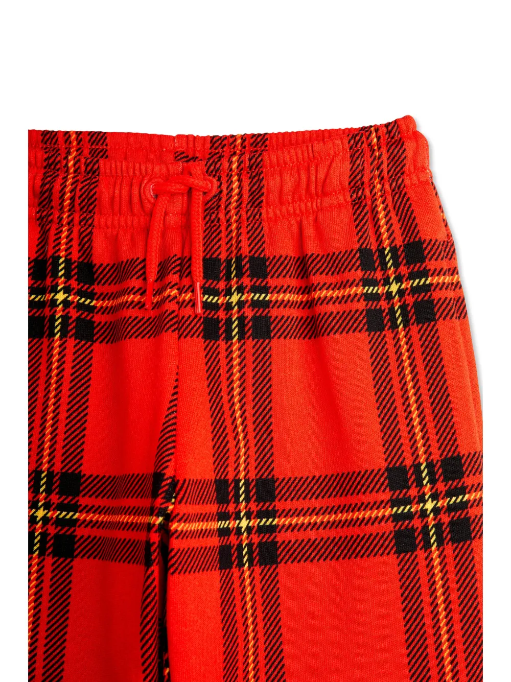 Mini Rodini Geruite joggingbroek Rood