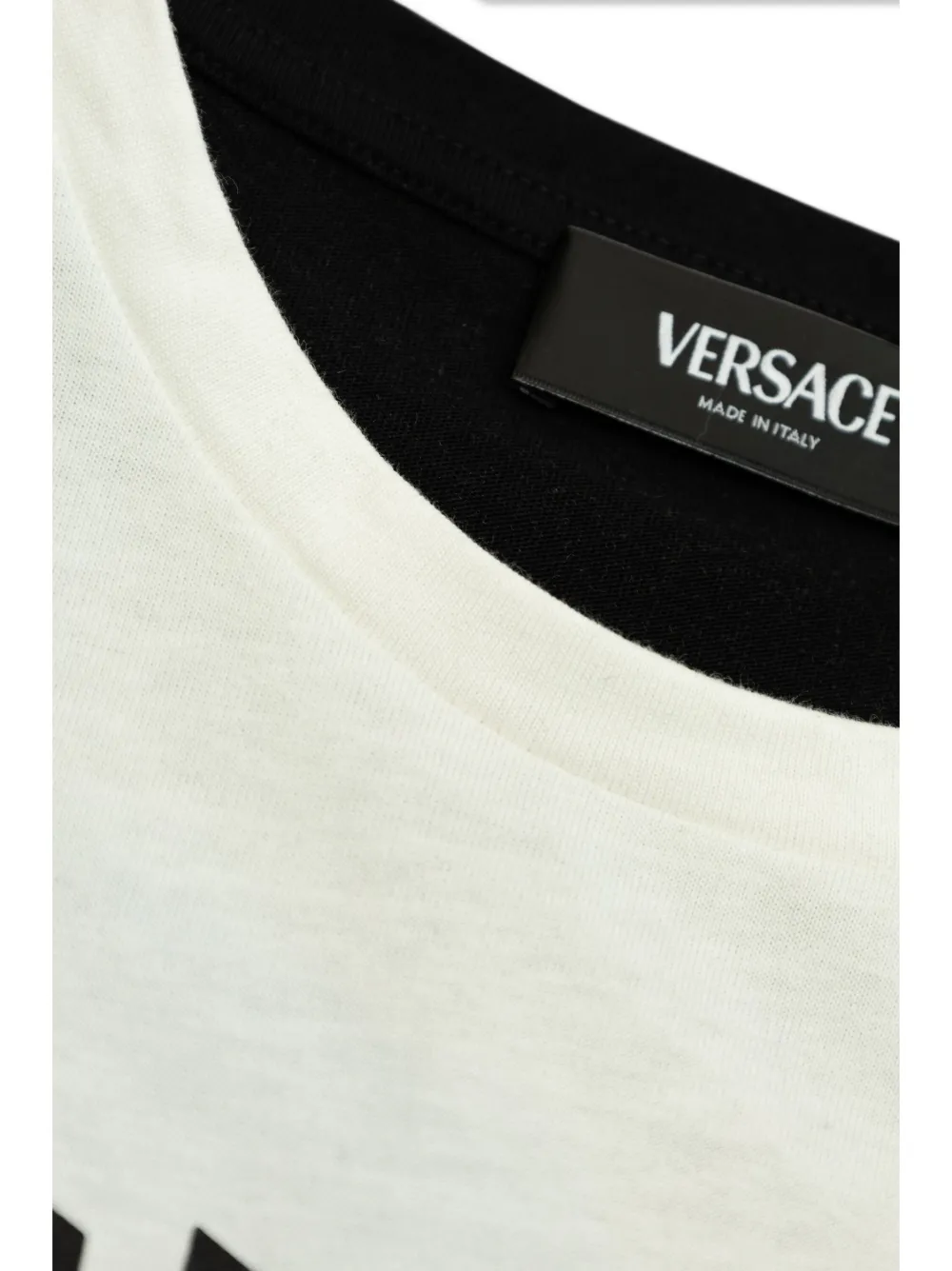 Versace Kids T-shirt met grafische print Wit