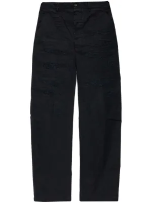 Prada Velvet Trousers | Brown | FARFETCH