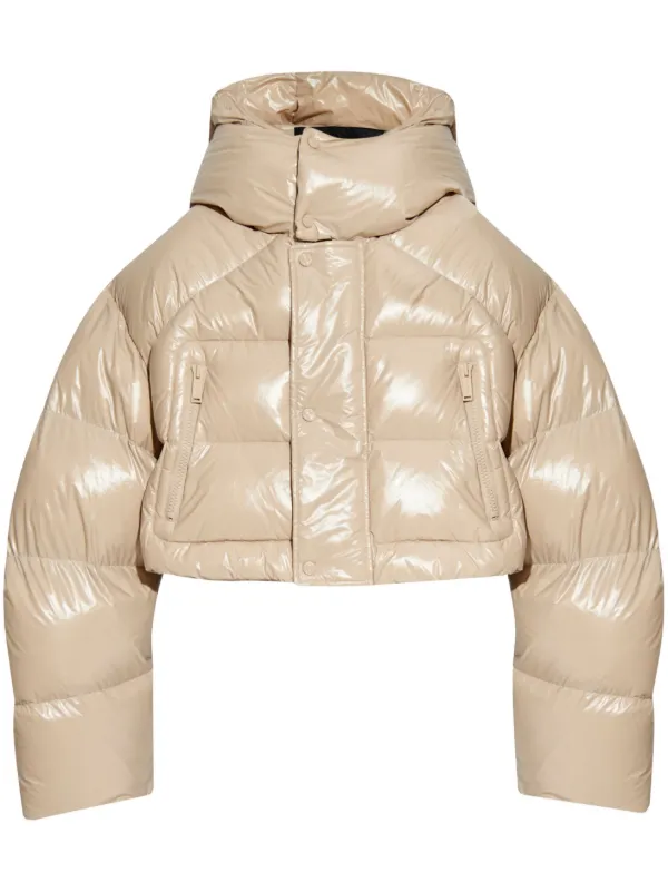 DSQUARED2 Icon Puffer Jacket Neutrals FARFETCH ZA