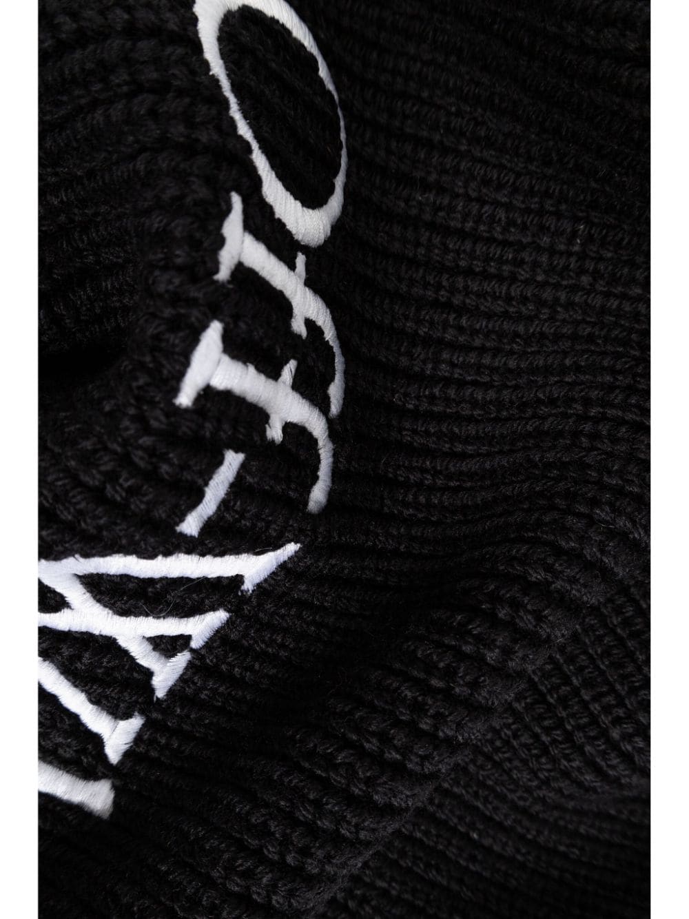 Shop Off-white Bookish Scarf In Black