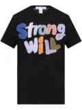 Comme Des Garçons Shirt Strong Will T-shirt - Black