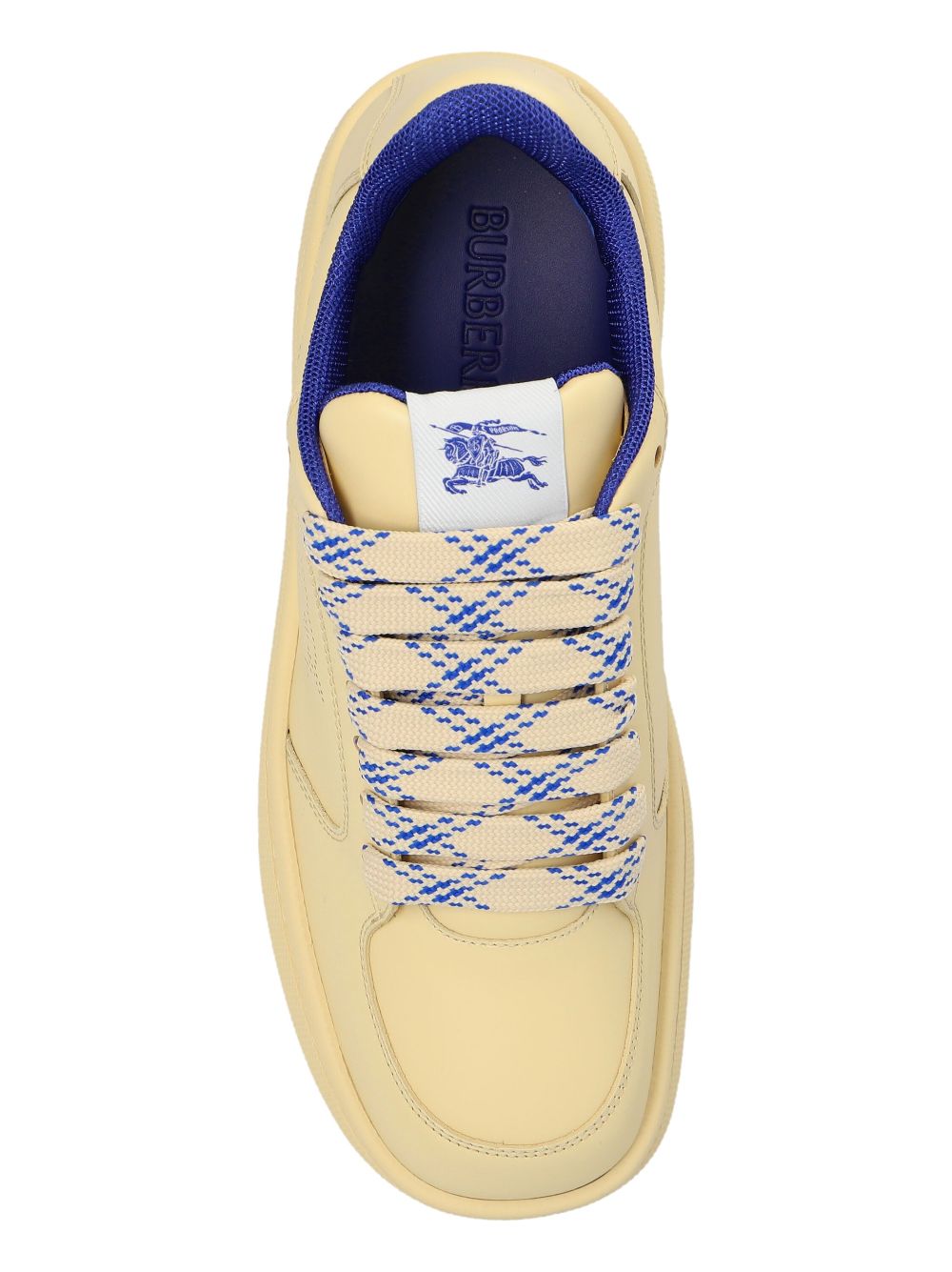 Burberry Box leather sneakers Women