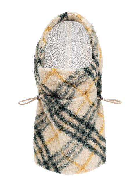 Burberry checked balaclava Women