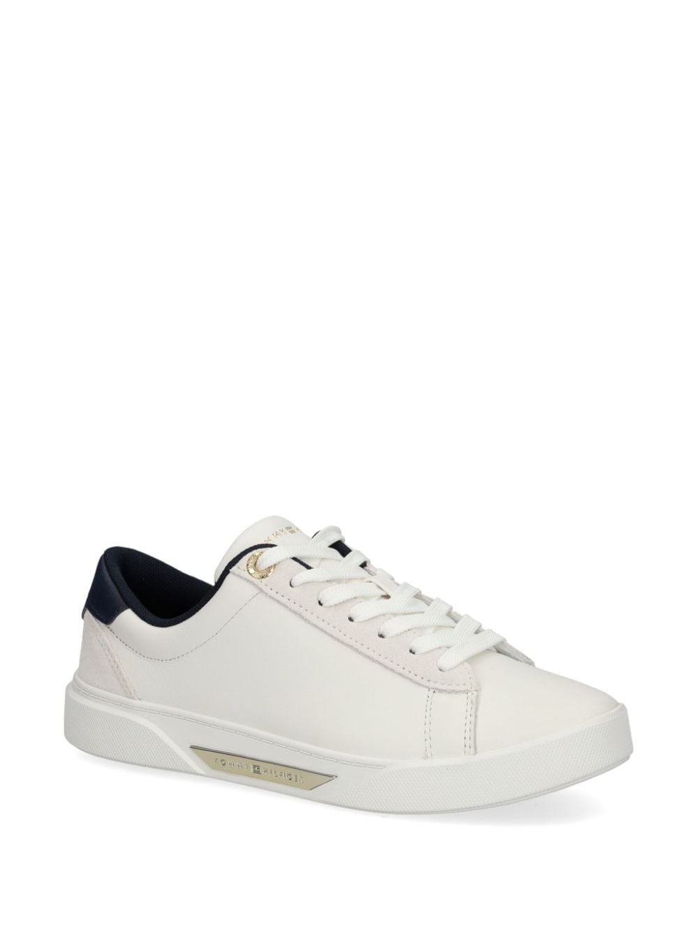 Tommy Hilfiger leather sneakers - Wit