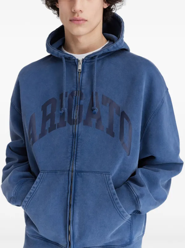 Axel Arigato Link Hoodie | Blue | FARFETCH AU