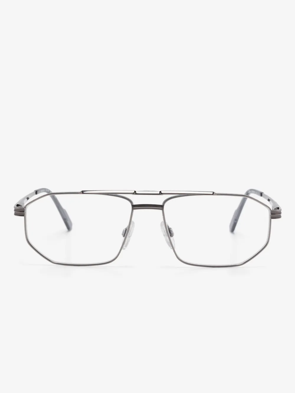Cazal pilot frame glasses | Silver | Image 1
