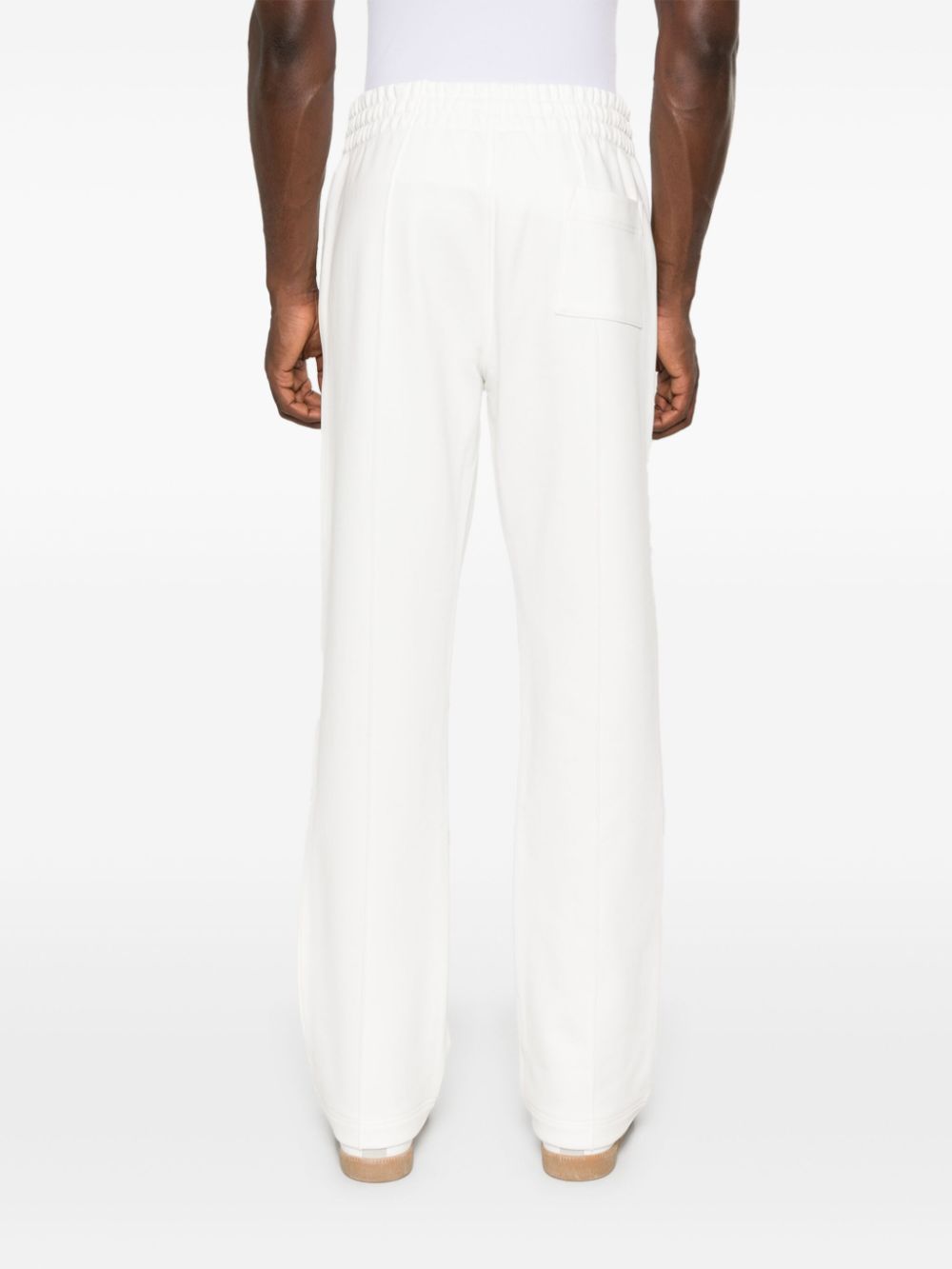 Shop Casablanca Logo-patch Track Pants In Weiss