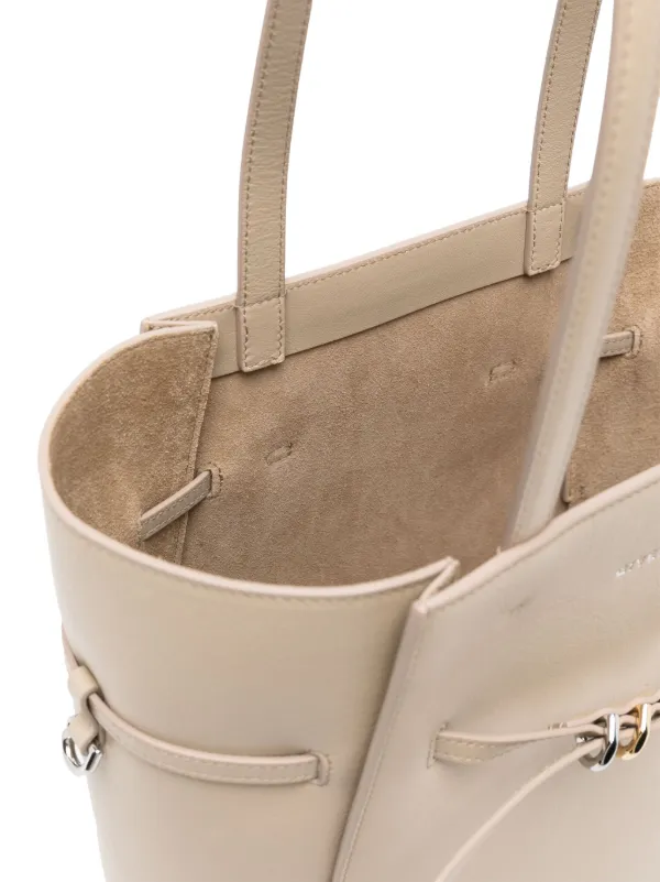 【GIVENCHY】Voyou small tote トートバッグ ロゴ Givenchy Small Voyou Tote Bag | Neutrals | FARFETCH