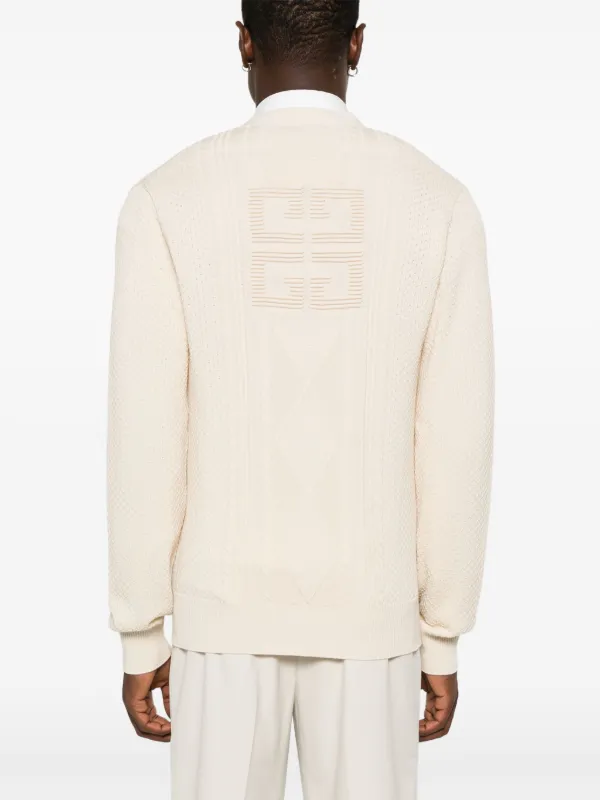 GIVENCHY - GIVENCHY 4G ケーブルニット カーディガン | 4.444glad