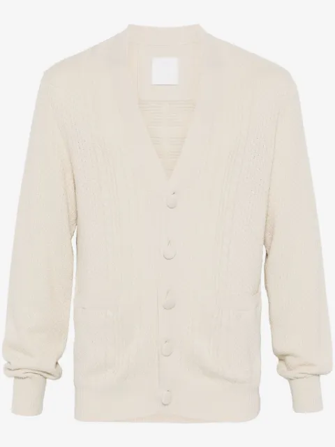 Givenchy 4G cable-knit cardigan