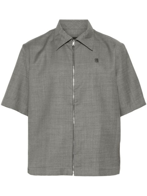 Givenchy 4G-motif wool shirt Men