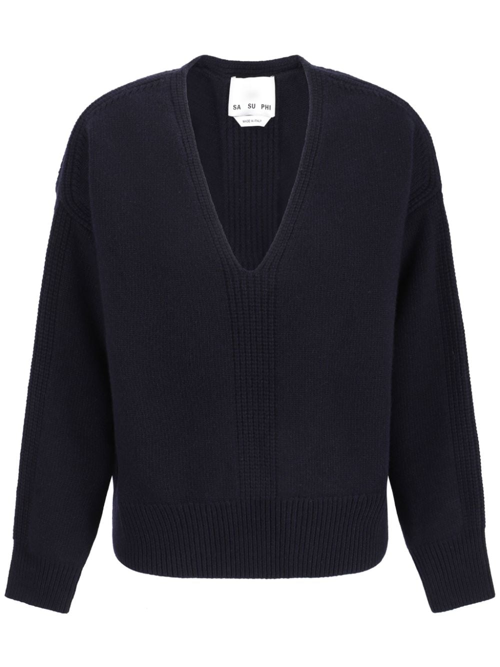 SA SU PHI Rasato sweater - NAVY