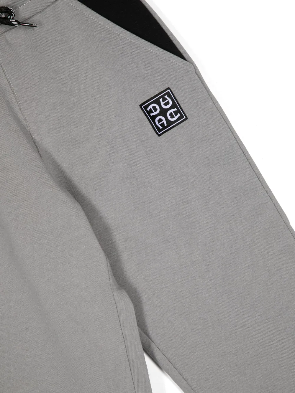 Shop Aigner Double-waistband Jersey Sweatpants In Grey