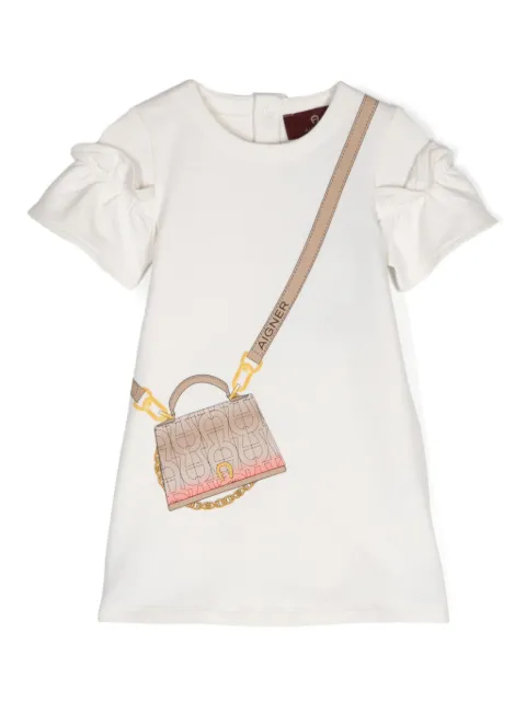 Aigner Kids ruffled T-shirt