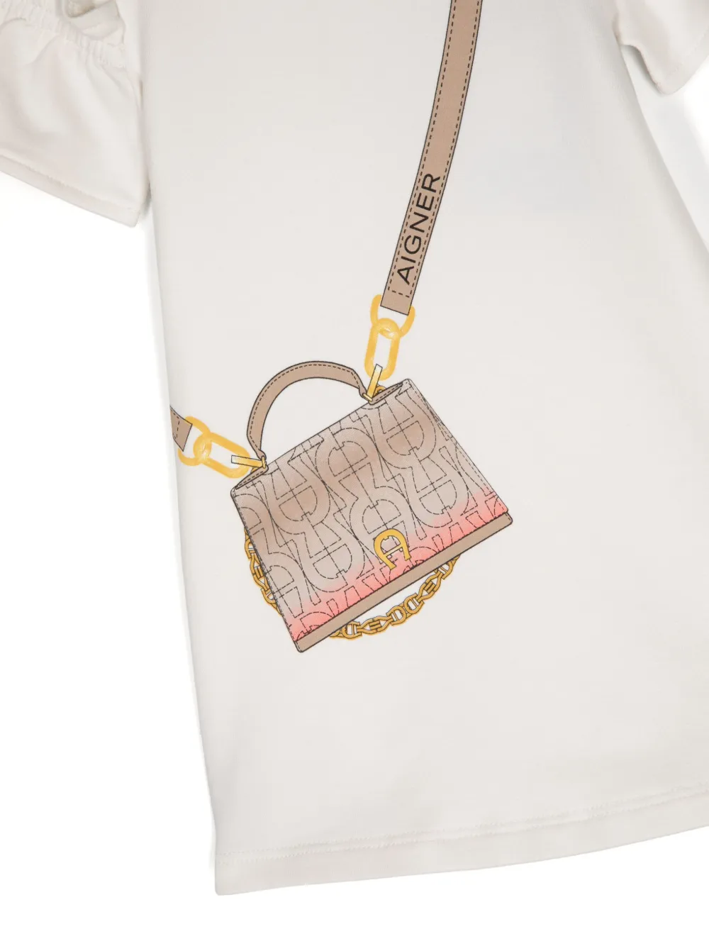 AIGNER RUFFLED T-SHIRT