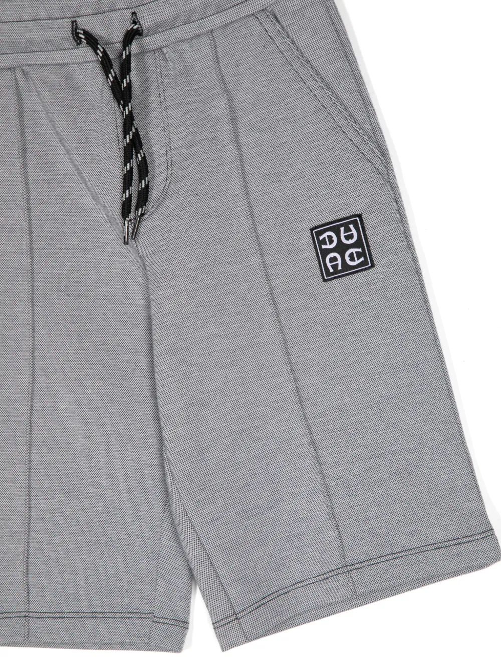 Shop Aigner Logo-patched Bermuda Shorts In Blue