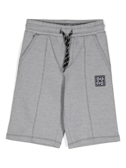 Aigner Kids logo-patched Bermuda shorts