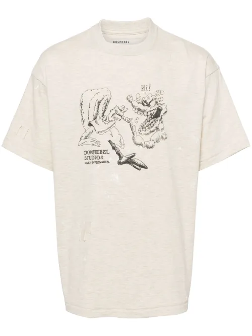 T-shirt Giggles - DOMREBEL - Modalova
