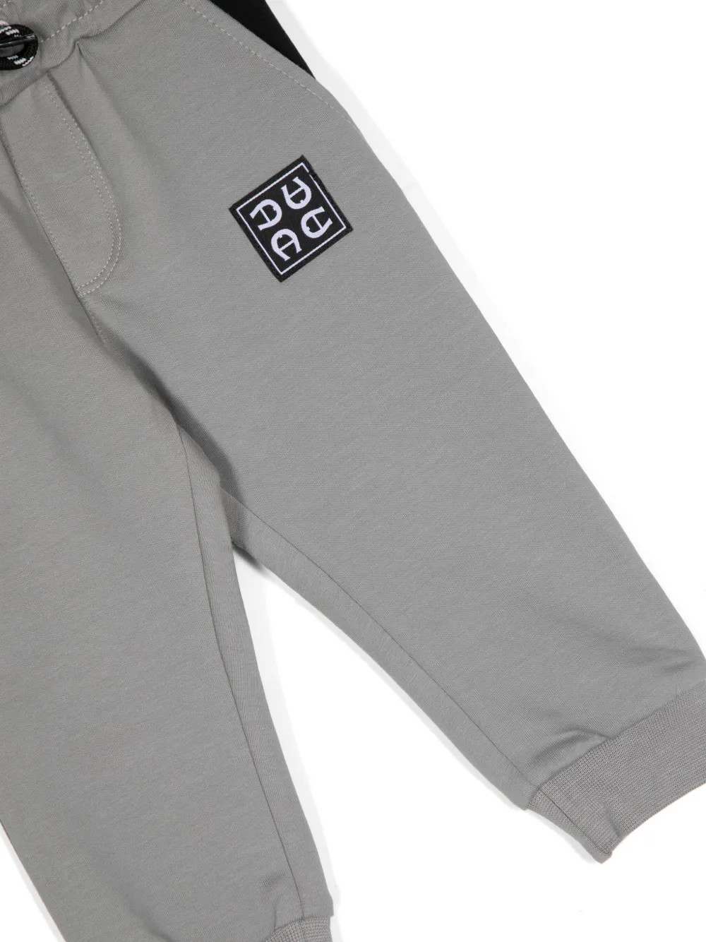 Aigner Kids Joggingbroek met logopatch Grijs