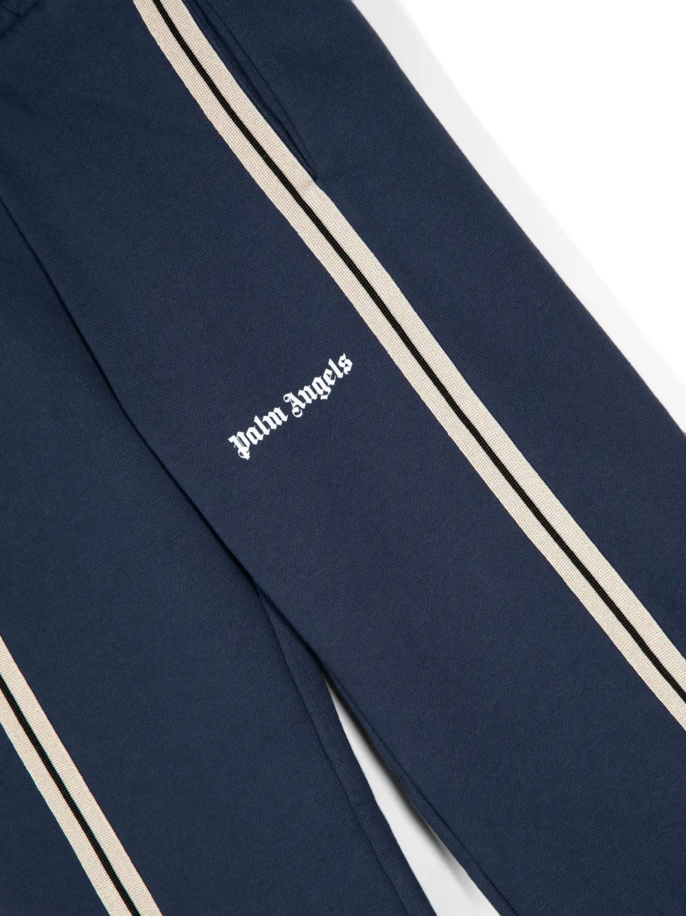 Palm Angels Kids Trainingsbroek met logoprint Blauw