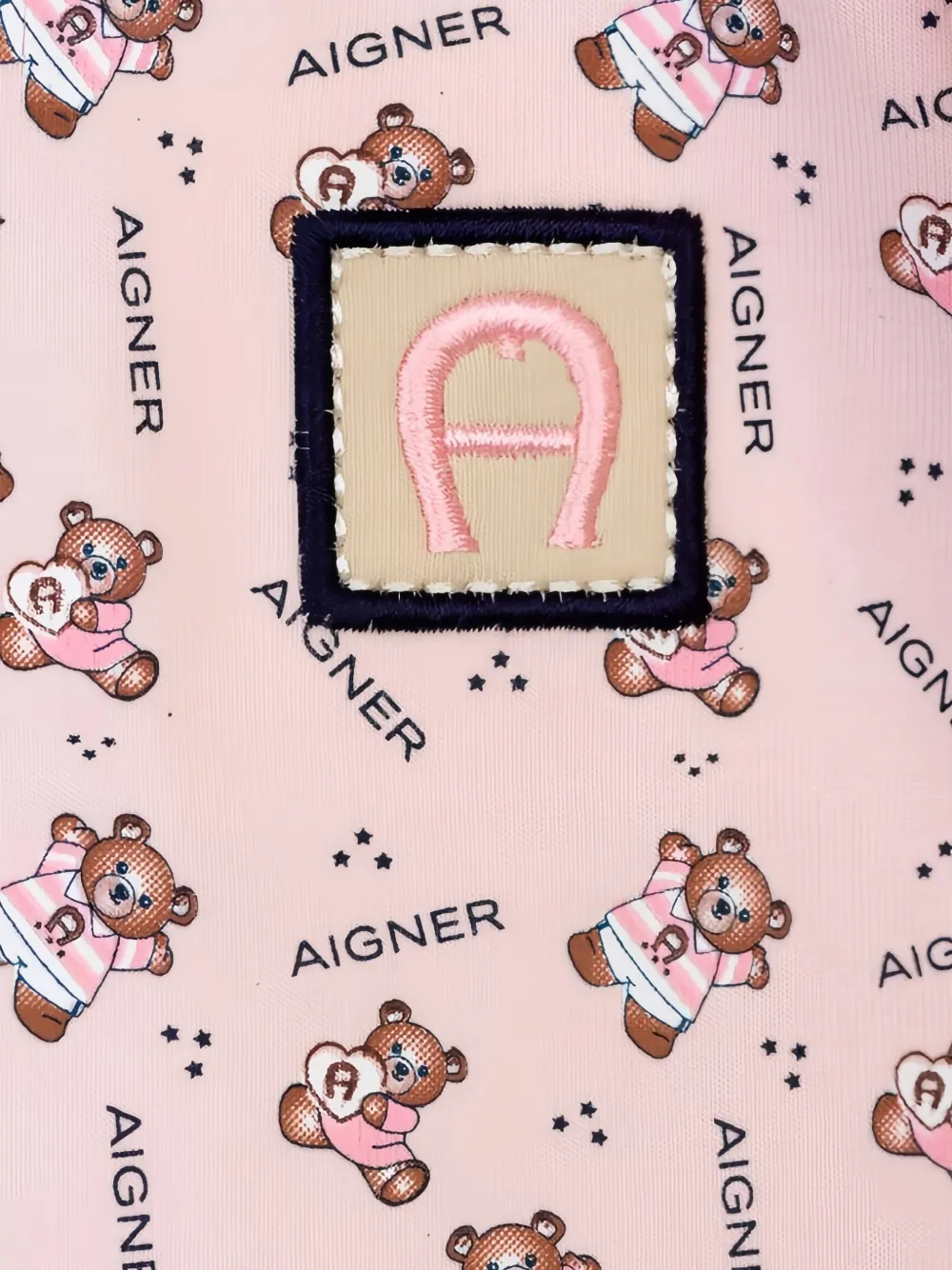 Aigner Kids teddy-print cotton romper | Rompers | Image 2