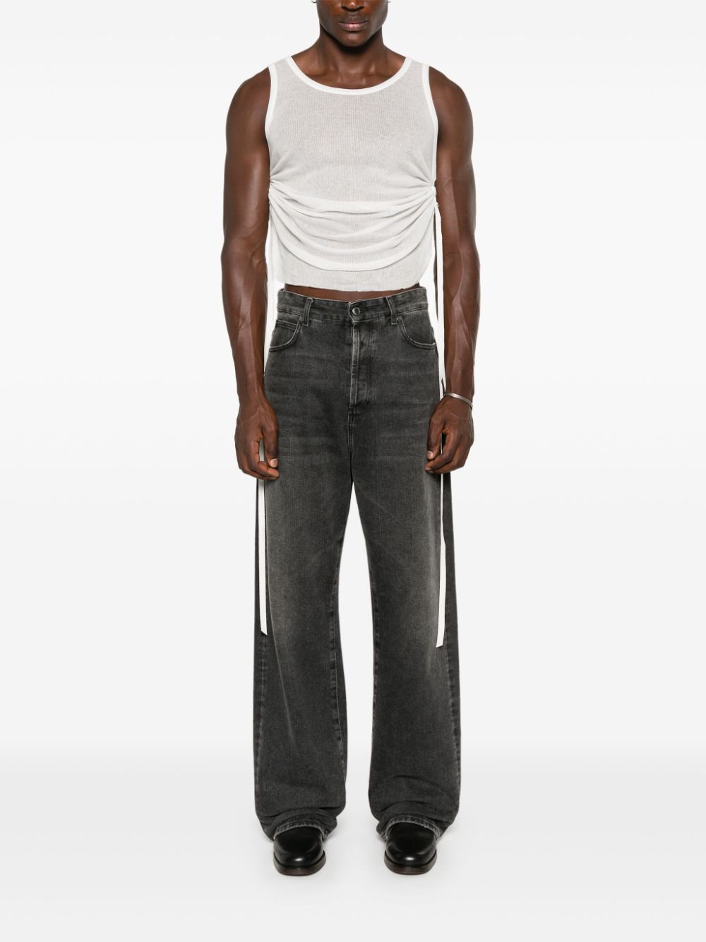 Ann Demeulemeester Boris tanktop - Wit