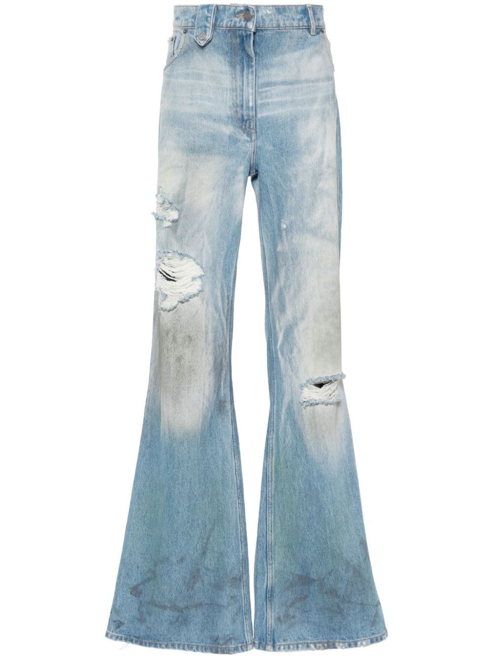 Shop Egonlab Samy Jeans In Blue