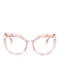 Cazal cat-eye frame glasses - Pink