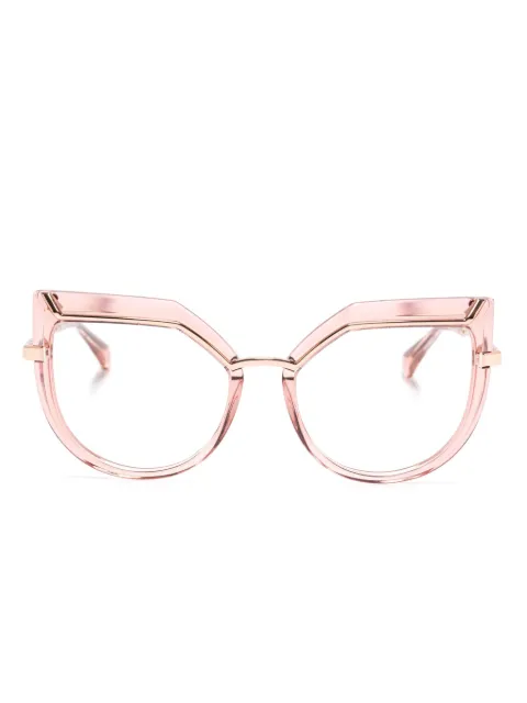 Cazal cat-eye frame glasses