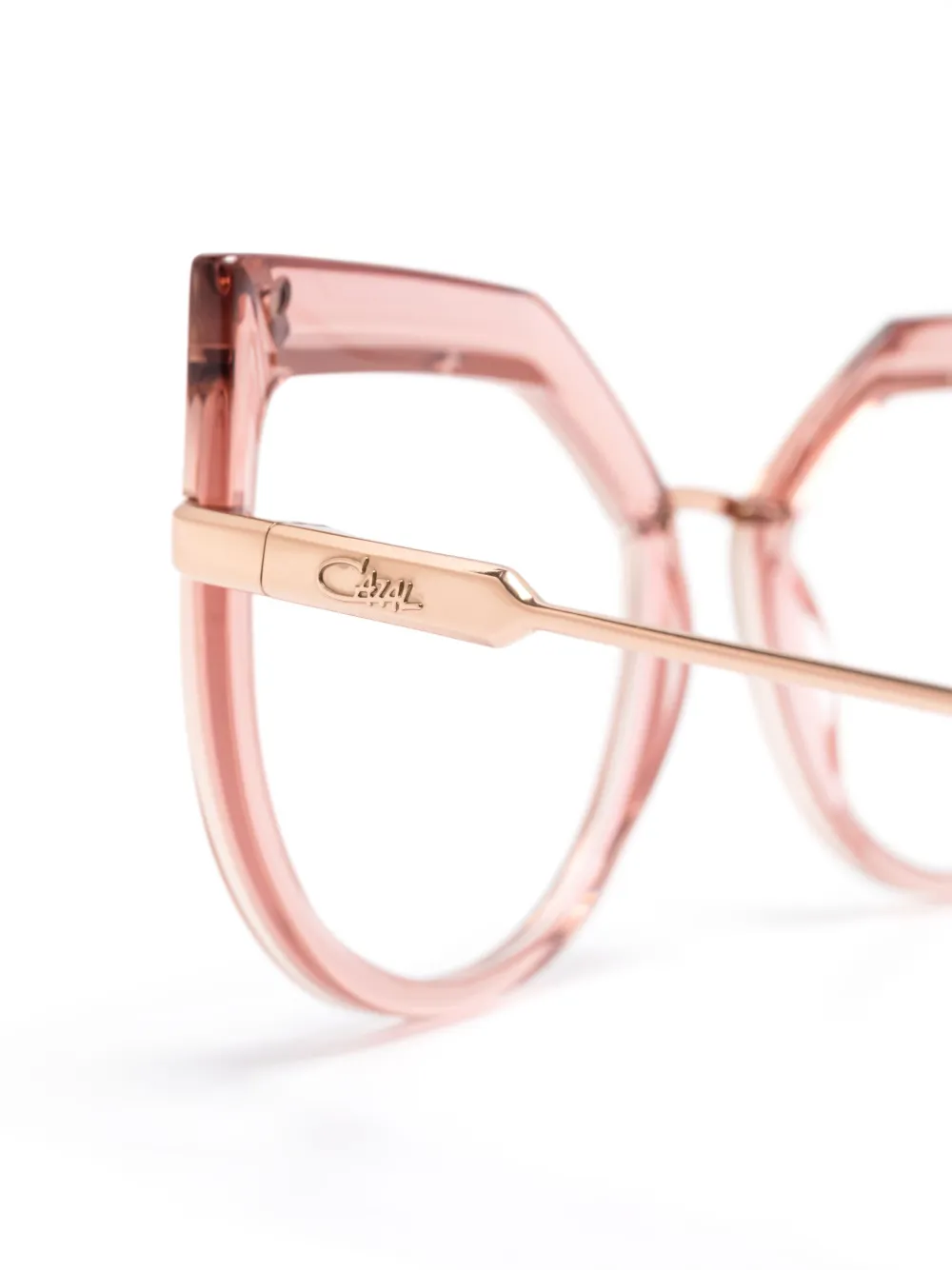 Cazal Bril met cat-eye montuur Roze