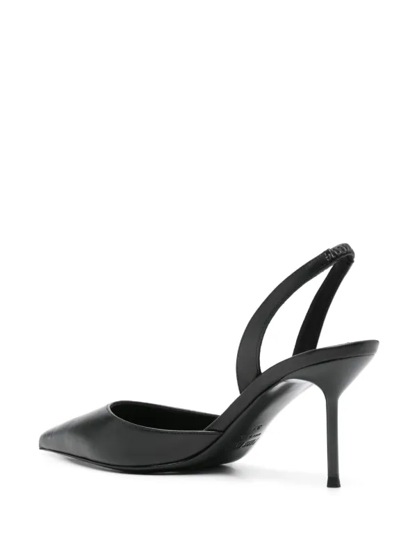 Paris Texas 85mm Lidia Slingback Pumps | Black | FARFETCH