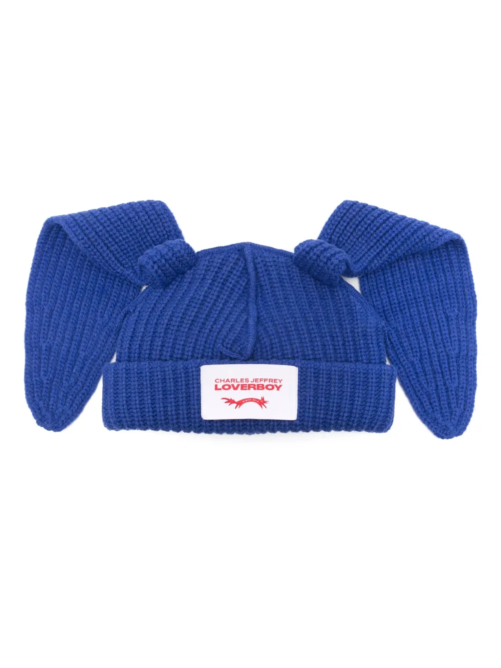Charles Jeffrey Loverboy rabbit-ears beanie | Blue | Image 1