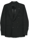 Tagliatore herringbone pattern blazer - Grey