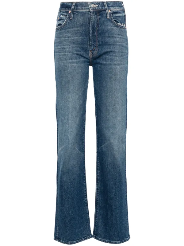 ボトムスその他 Mother Washed blue jeans The Kick It MOTHER The Kick It Jeans | Blue | FARFETCH