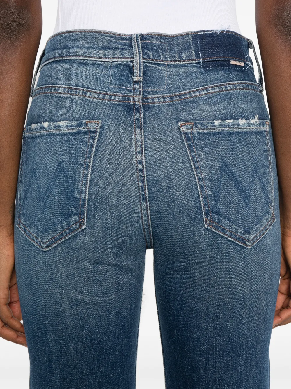 MOTHER The Kick It broek Blauw