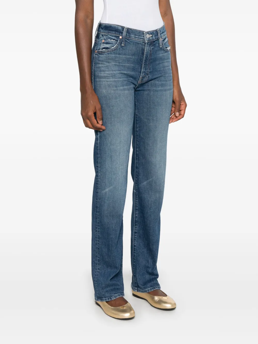MOTHER The Kick It broek Blauw