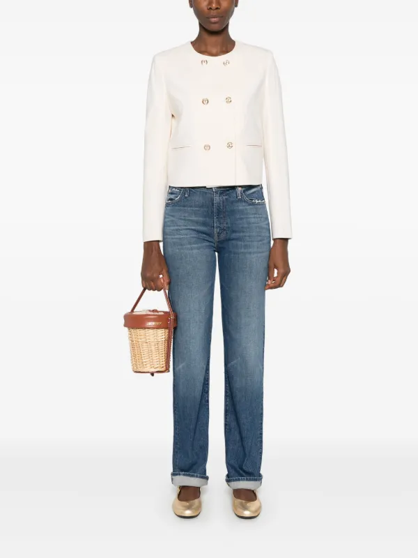 MOTHER The Kick It Jeans | Blue | FARFETCH