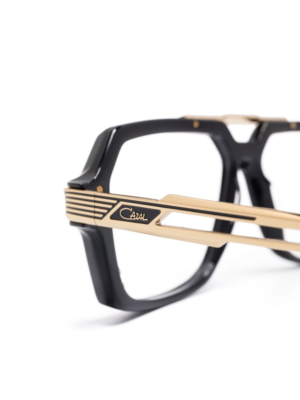 Shop Cazal 6034 Glasses In 金色