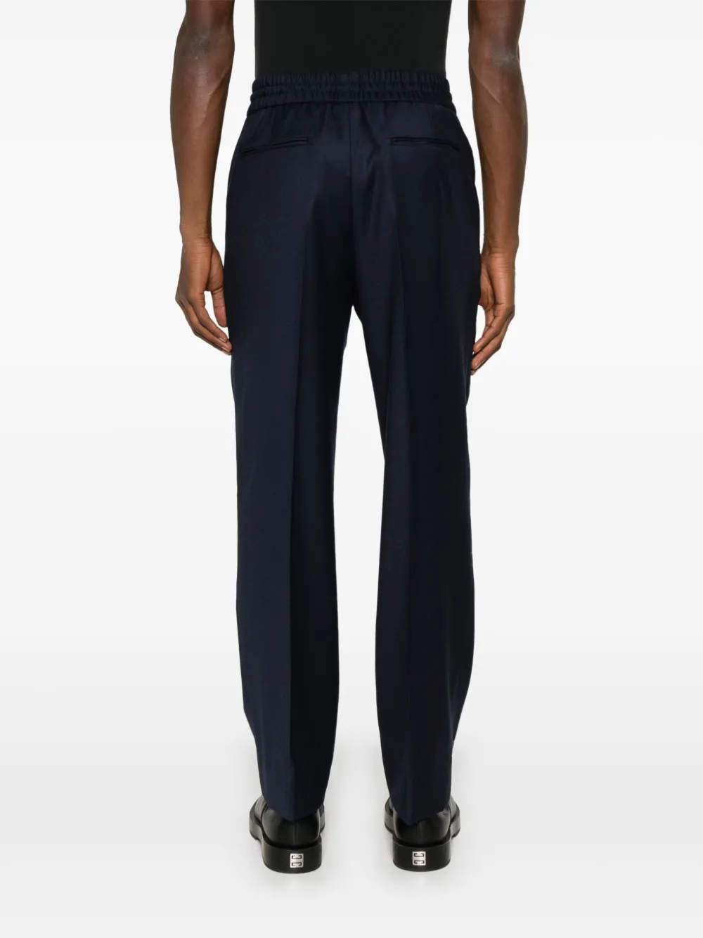 Brioni Asolo broek met trekkoordtaille Blauw