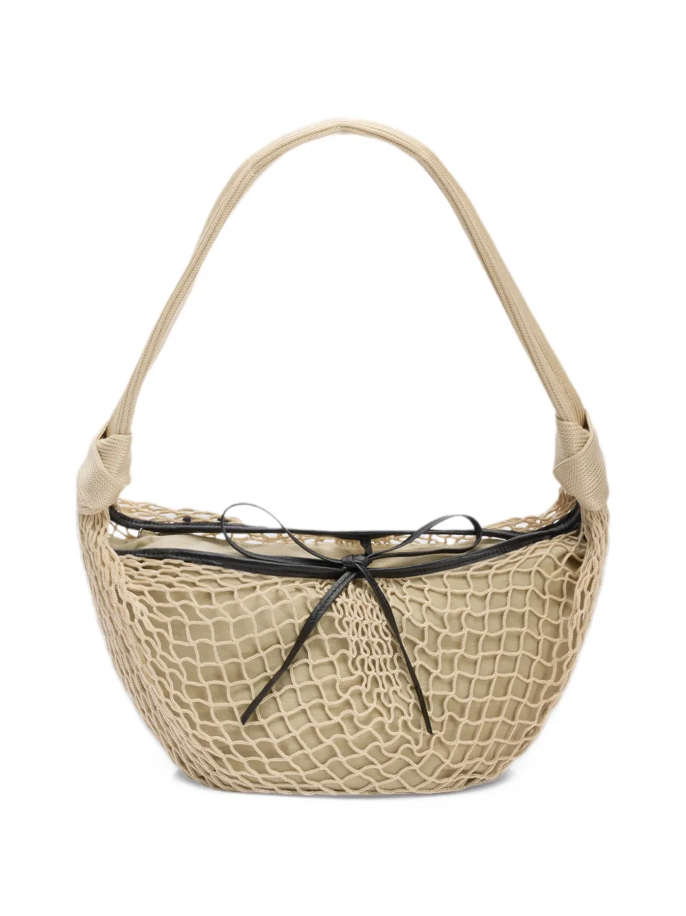 LEMAIRE Borsa Fortune Croissant Filt - Toni neutri