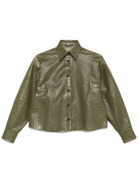 Ermanno Scervino crocodile-effect shirt