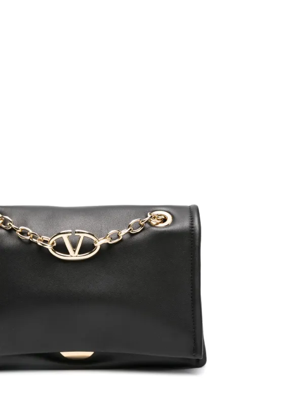 Valentino Garavani Vロゴ ショルダーバッグ Valentino Garavani Vロゴ ショルダーバッグ | ブラック