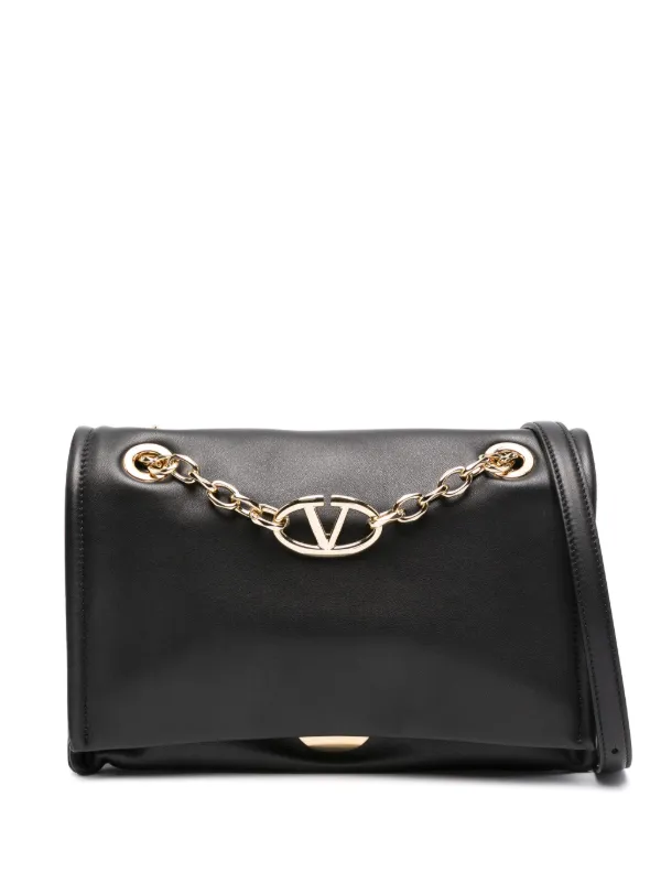 Valentino Garavani Vロゴ ショルダーバッグ Valentino Garavani Vロゴ ショルダーバッグ | ブラック