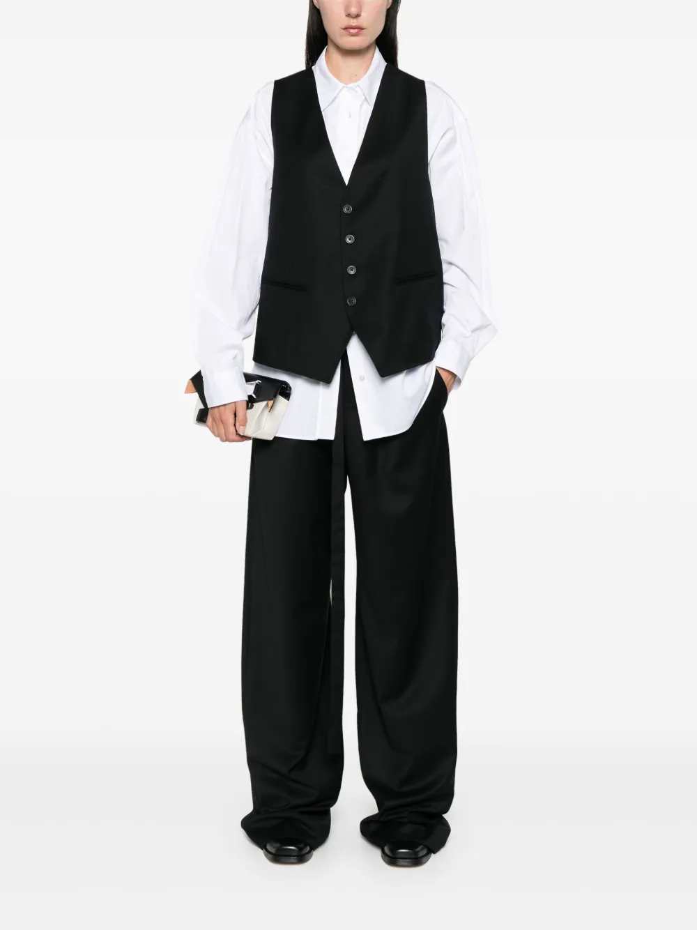Ann Demeulemeester Linna broek - Zwart